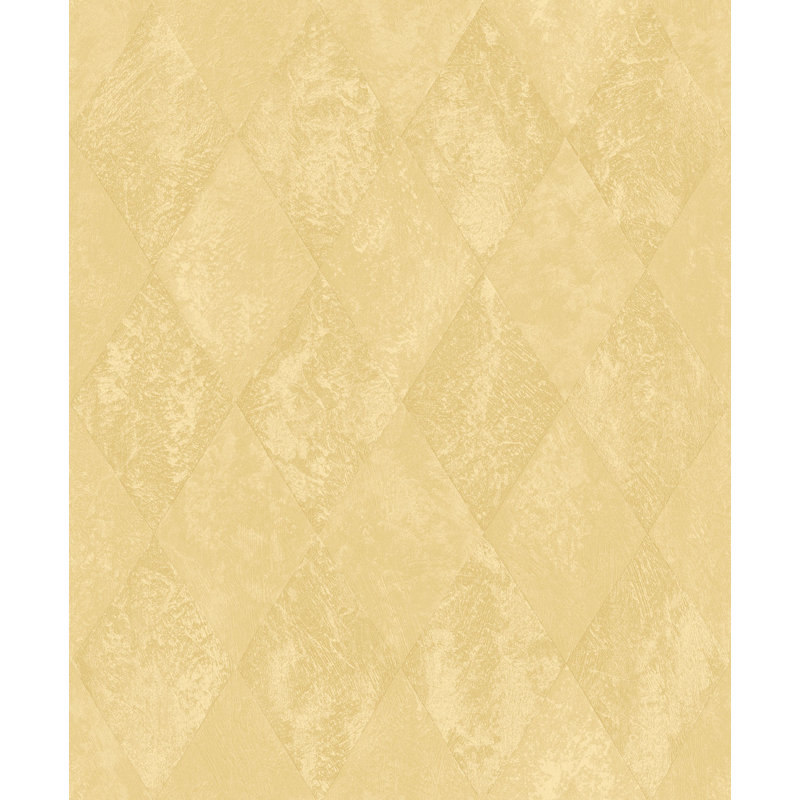 Rouleau de papier peint L 33 pi x l 21 po Ambiance, Ocre / or