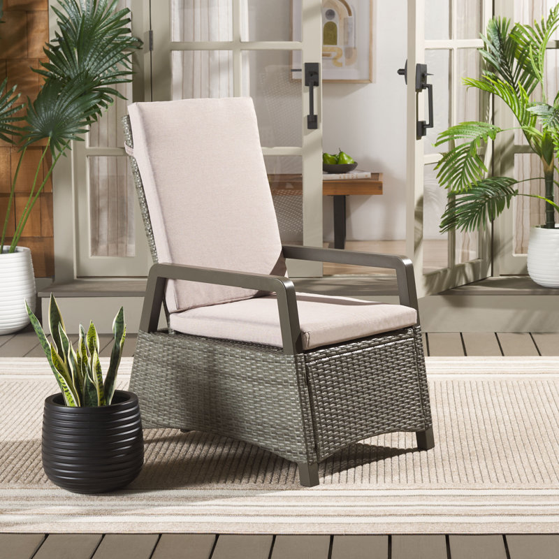 Fauteuil inclinable Herman, Gris clair