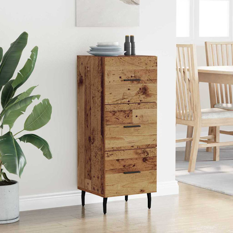 34.5cm Sideboard, Old Wood