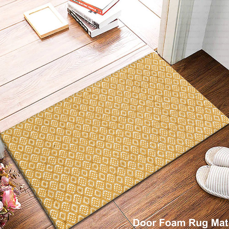 Tapis anti-fatigue Josianne, Jaune / Or