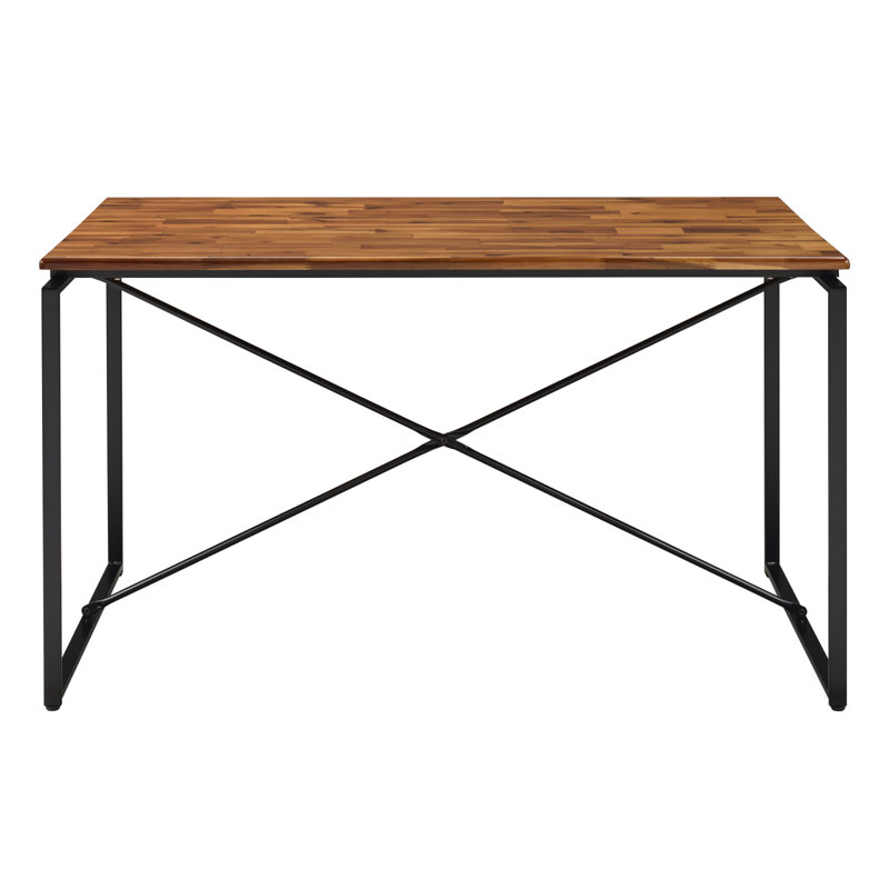 Table de salle à manger avec base en métal