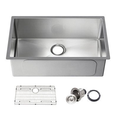 23'' L Single Bowl Stainless Steel Kitchen Sink