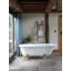 Hampshire 67.13" x 30.5" Freestanding Soaking Bathtub in Volcanic Limestone with Overflow-50687178