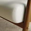 Chaise d'appoint, fauteuil avec structure en bois massif Bridgeview-1445131755