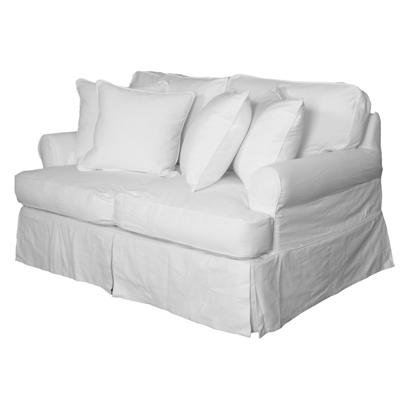 Wesham 60'' Slipcovered Loveseat