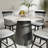 Small 43" Round Dining Modern Kitchen Table For 2/4 With Sintered Stone Top-124609283-124609284-125703006