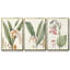 «Soft Tropical I», ensemble de 3 toiles encadrées-97706529-97706531