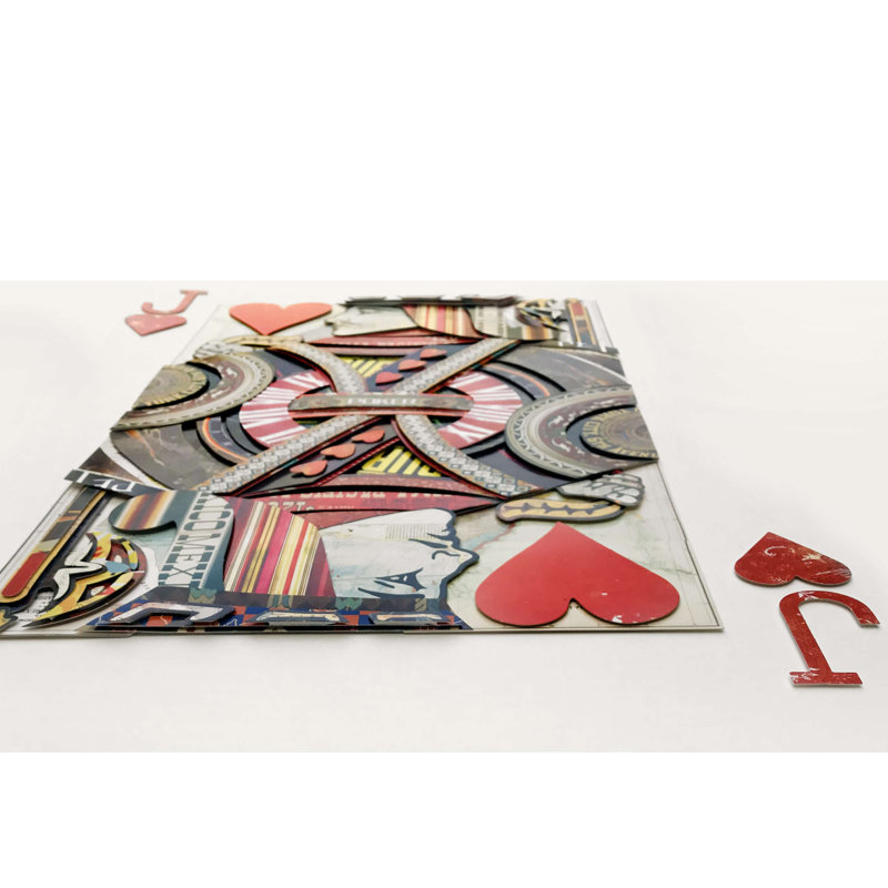 Jack Of Hearts 3D Effect Painting
