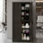 Heavy Duty Large Storage Cabinet with 2 Doors, Espresso