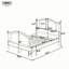 Base de lit plateforme en bois avec tête de lit-133584250-133584251