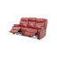 Élégant canapé inclinable contemporain rouge-2081179621