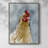 Chicken Portrait II Framed Print - Solid Wood-1944414991