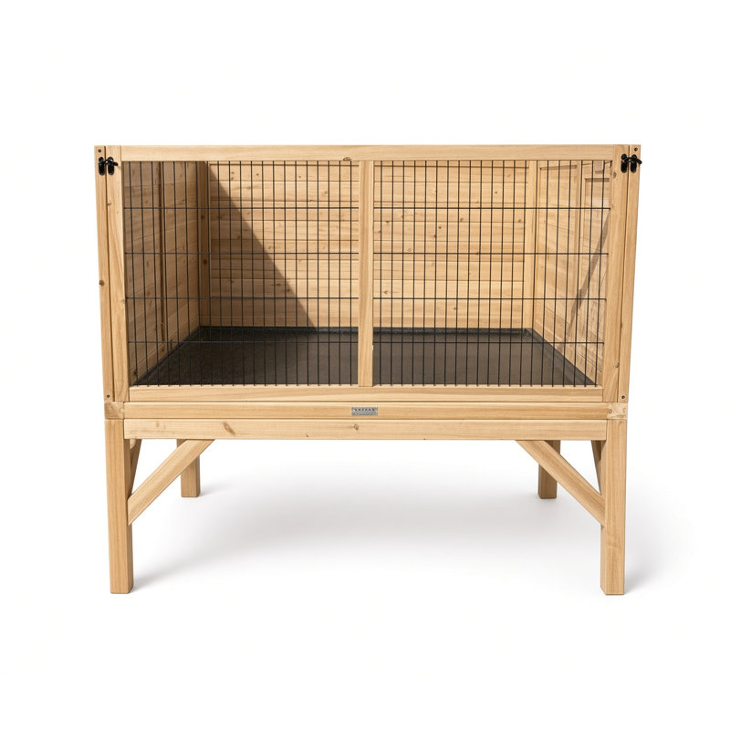 Raised Guinea Pig & Rabbit House