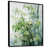 Toile avec cadre flottant noir
