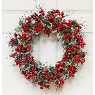 Faux Pine 22'' Wreath