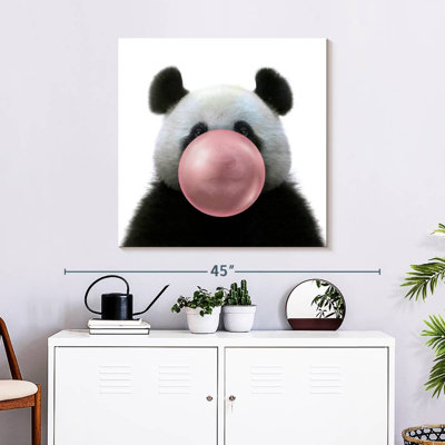 " Panda Bubble Gum " Print