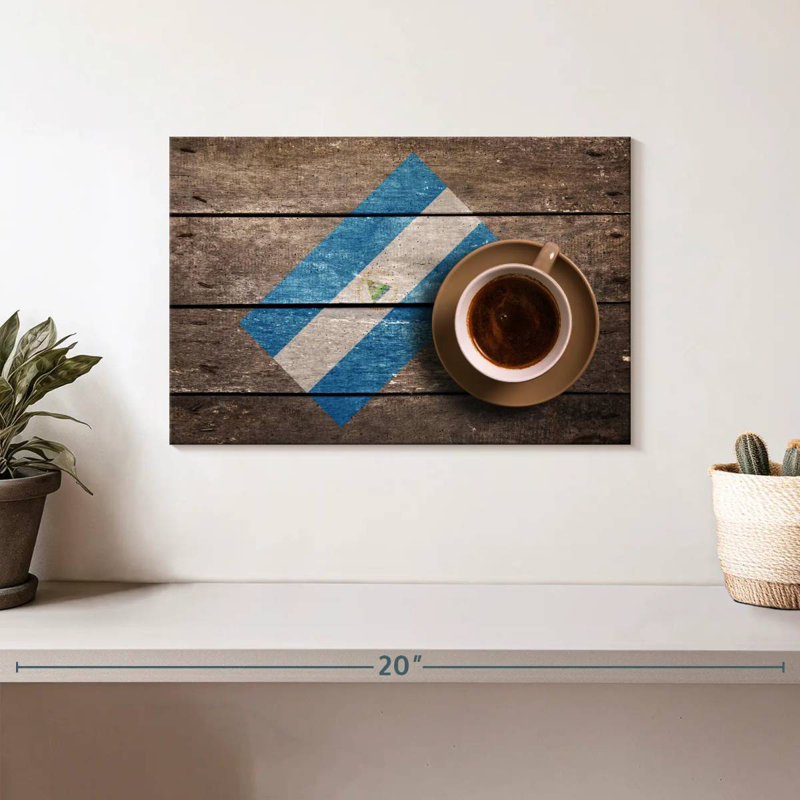 Nicaraguan Coffee, 8" H x 12" W