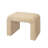 24 Inches Upholstered Waterfall Ottoman Footstool-776106524