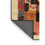 Tapis contemporain beige / noir / orange-511073703