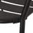 Matte Black Iron Bistro With A Smooth Surface For Outdoor Dining An Elegant Tabletop