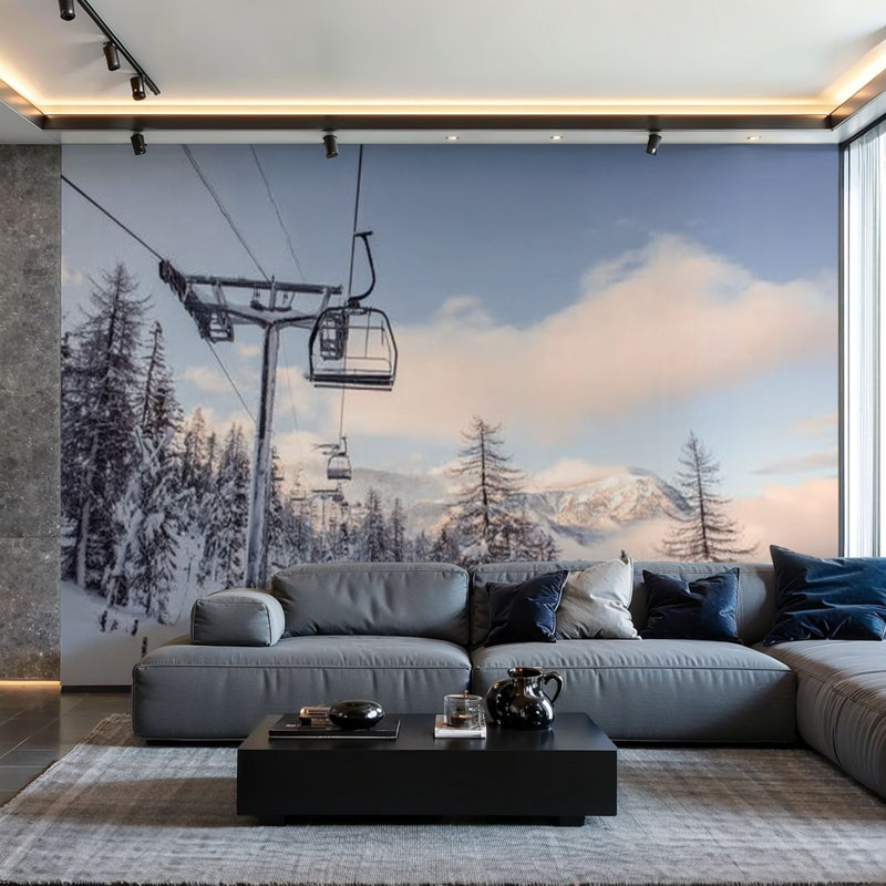Adhésif mural amovible auto-adhésif et amovible, L 144 po x l 100 po