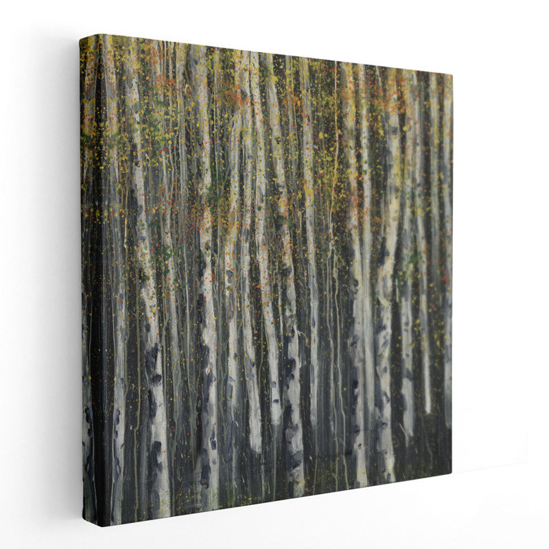 «Woodland 4», reproduction d'art sur toile, H 12 po x l 12 po