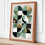 Harmony Grid Geometric - Wrapped Canvas-1221513344-1221513400