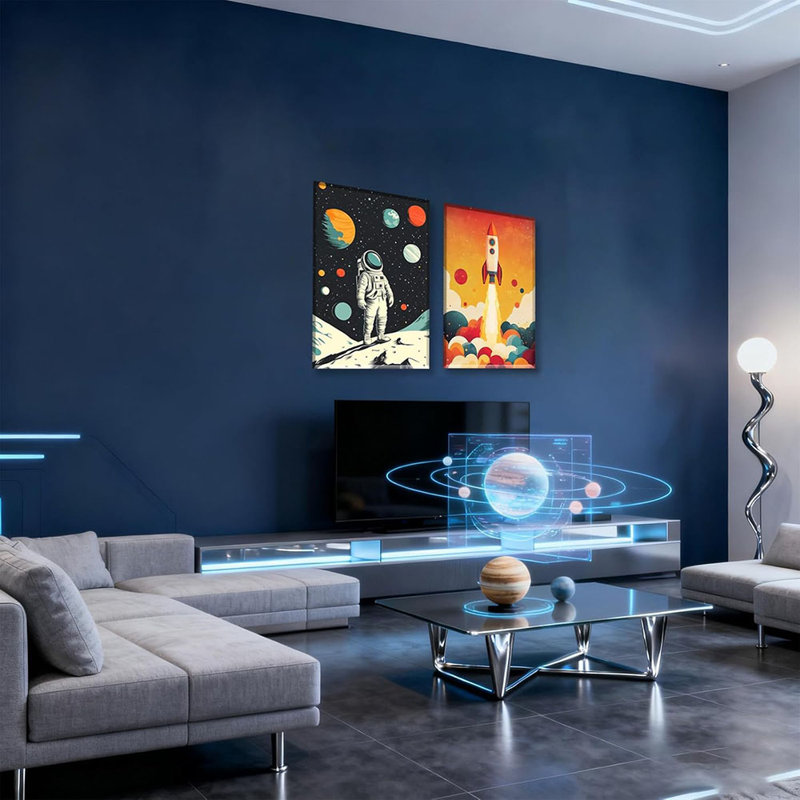 2 Piece Wrapped Canvas Print