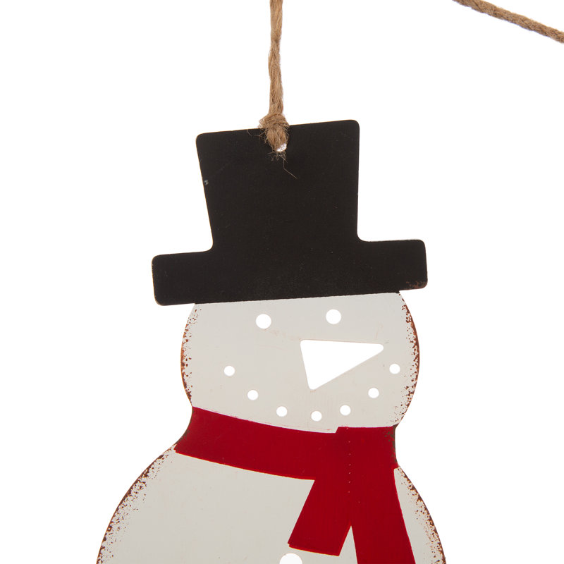 6' Christmas Snowman Garland