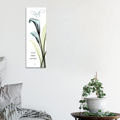 Callas Faith by Albert Koetsier - Wrapped Canvas Panoramic Painting