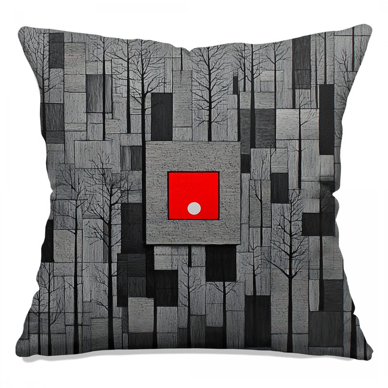 Coussins décoratifs géométriques, 14 X 14 pouces