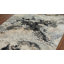 Tapis gris / crème / or Strato-1291629382