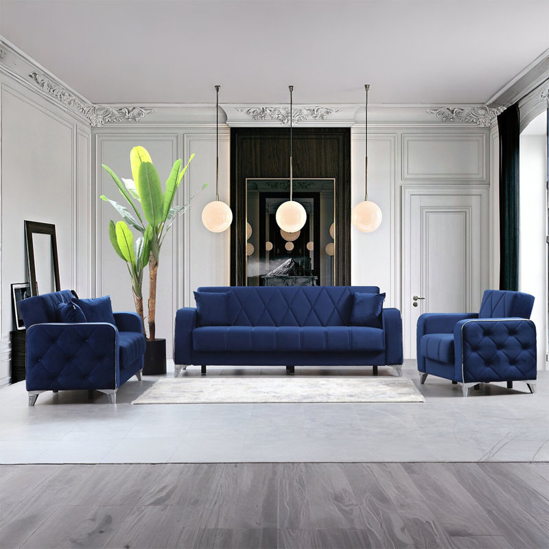 Efes Loveseat, Blue