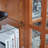 Vintage LED Curio Display Cabinet - Antique Glass Door Showcase With Adjustable Shelves For Collectibles, Four-Door Design Ideal For Home Or Office Décor-OAK-1519154685