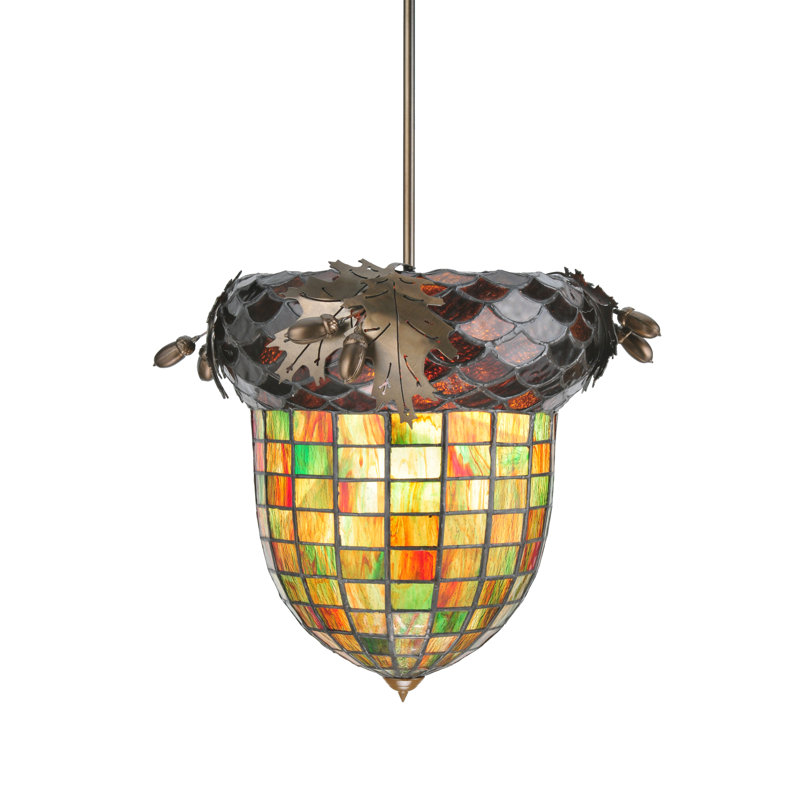 Luminaire suspendu 1 lumières simple urn