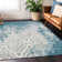 Lamanna Washable Damask Indoor / Outdoor Rug