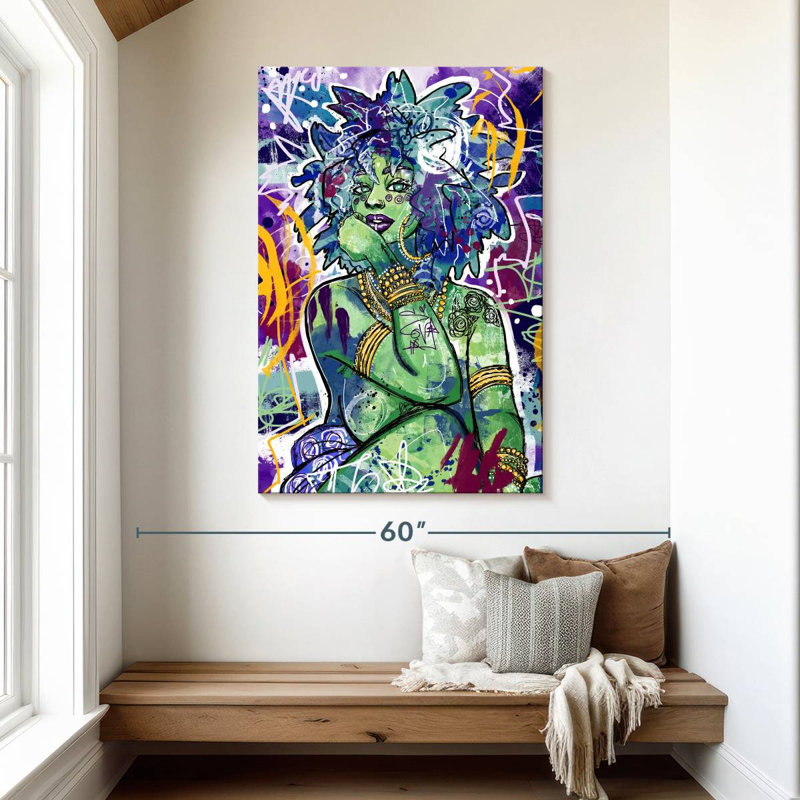 Leisha Subira, 48" H x 32" W