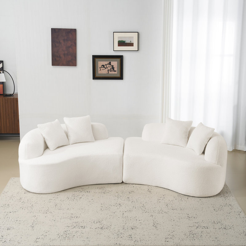 Canapé Curved, Blanc