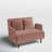 Finnick Velvet Accent Chair-996475614