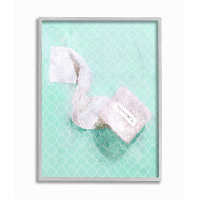 Papier peint de luxe sur carreaux géométriques de Ziwei Li - impression d'art graphique
