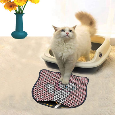 Tapis de litière pour chat