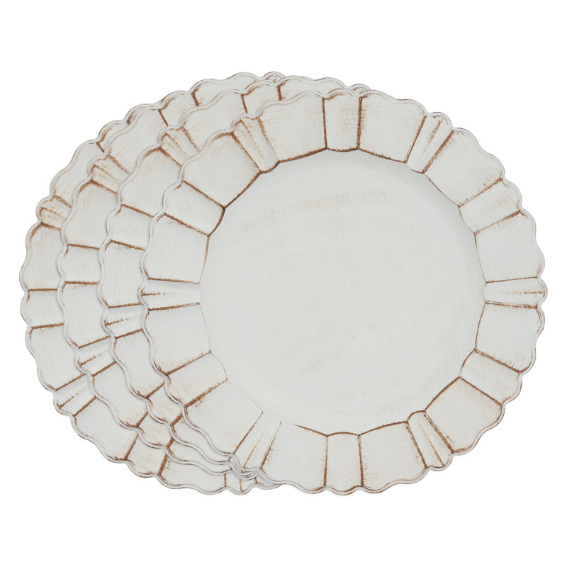 Plat de service festonné 13 "Satter