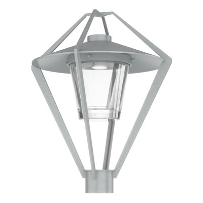 Lampadaire Stellar - verre transparent