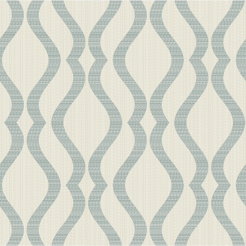 Carle Geometric Roll, Teal