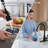 Kitchen Faucet with Pull-Down Sprayer, High Arc Single Handle, 2-Function, Matte Black