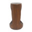 Table d'appoint d'extérieur, table de bout à conception creuse, table de tabouret de jardin de patio, table d'appoint décorative pour terrasse de balcon de plage, béton léger, texture semblable au bois, couleur brun antique