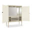 Caracole Classic Marble Bar Cabinet