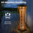 30'' Solar Powered Integrated LED Outdoor Floor Lamp-114243897