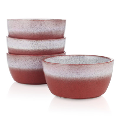Stone Lain Vince 4-Piece Bowl Set Stoneware
