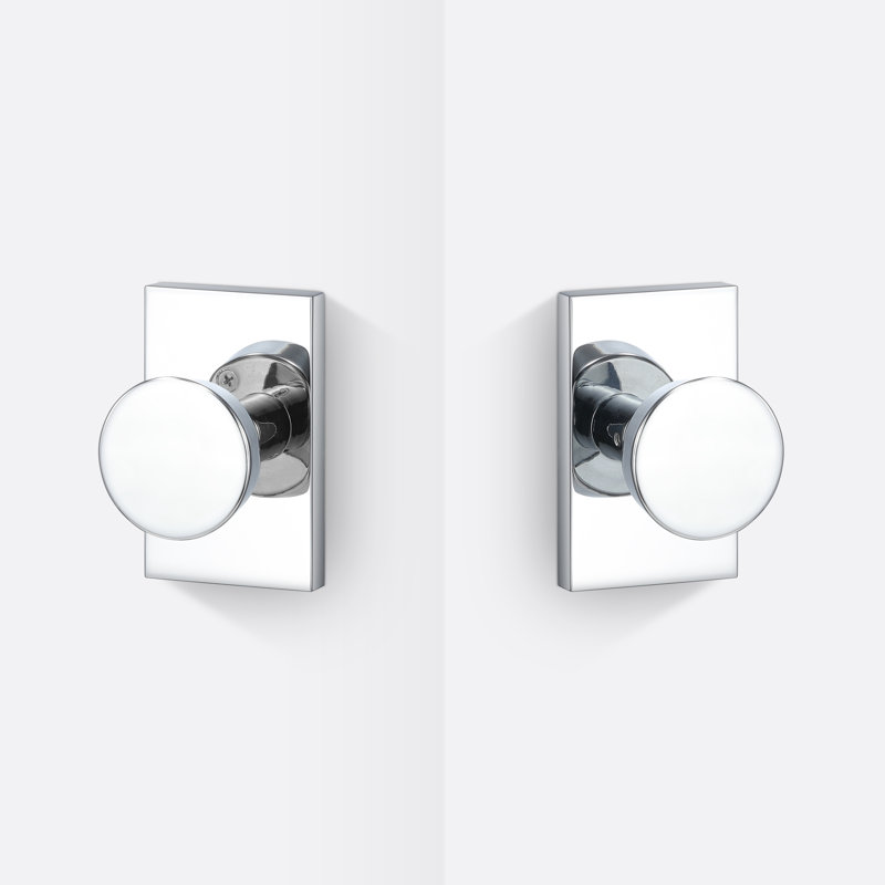 Bouton de passage Ridgecrest Mountain Zermatt, Chrome poli